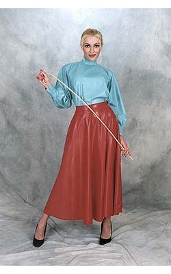 Long Flared Skirt