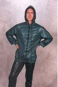 Anorak With Front Zip and Hood