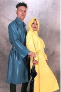 Raincoat with Collar