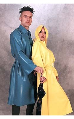Raincoat with Collar